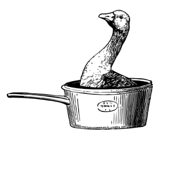 Potted Goose